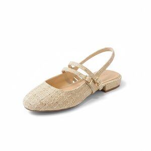 Tahari Tweed Women's Slingback Flats